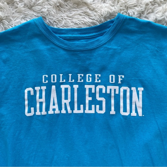 ALTA GRACIA • College of Charleston Blue & White Tee Shirt size Large - Picture 10 of 16